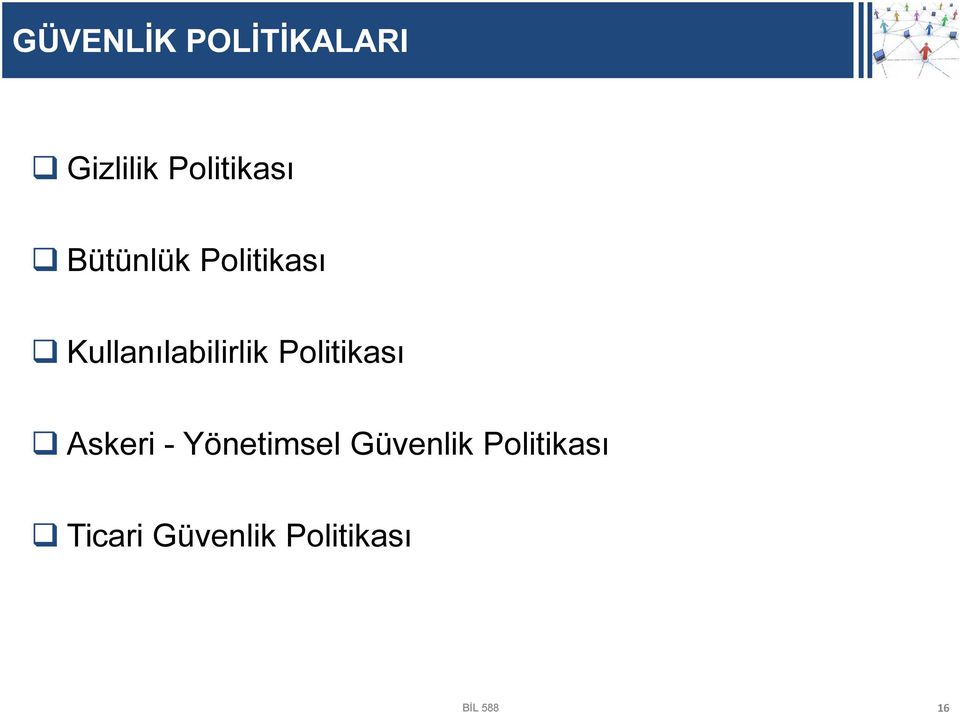 Politikası Askeri - Yönetimsel Güvenlik