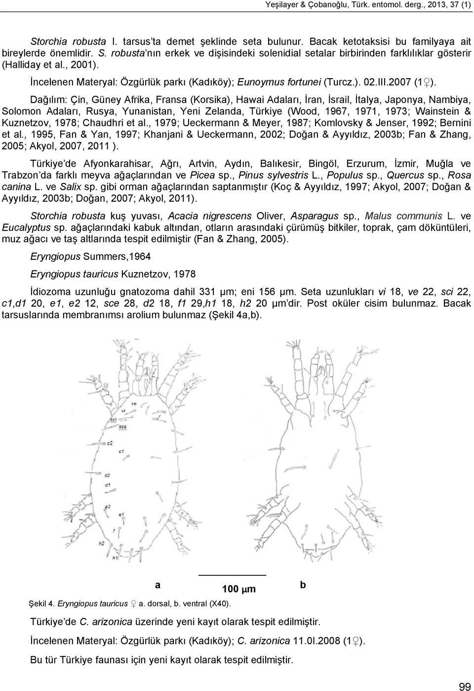 Dağılım: Çin, Güney Afrika, Fransa (Korsika), Hawai Adaları, İran, İsrail, İtalya, Japonya, Nambiya, Solomon Adaları, Rusya, Yunanistan, Yeni Zelanda, Türkiye (Wood, 1967, 1971, 1973; Wainstein &