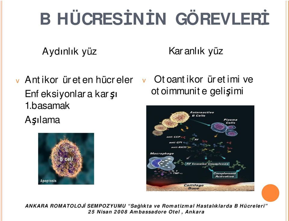 Enfeksiyonlara karşı 1.