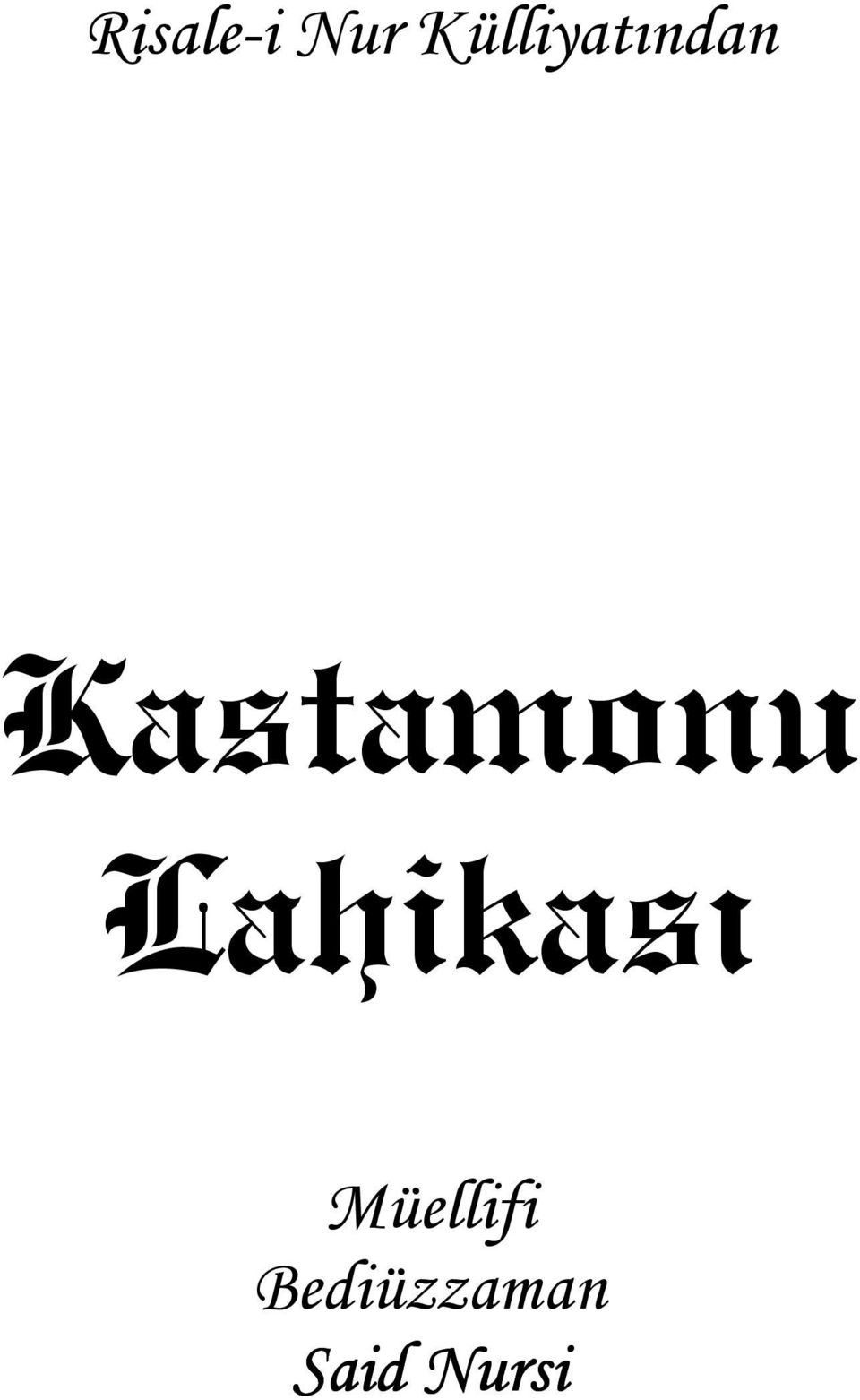 Kastamonu Lahikası