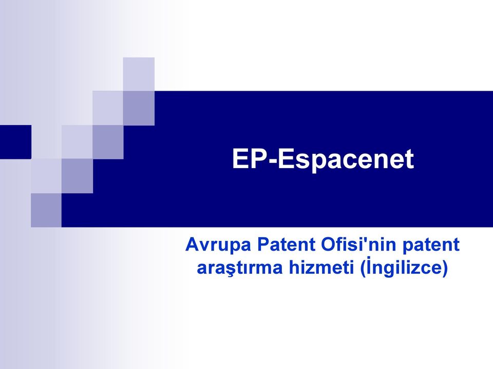 Ofisi'nin patent