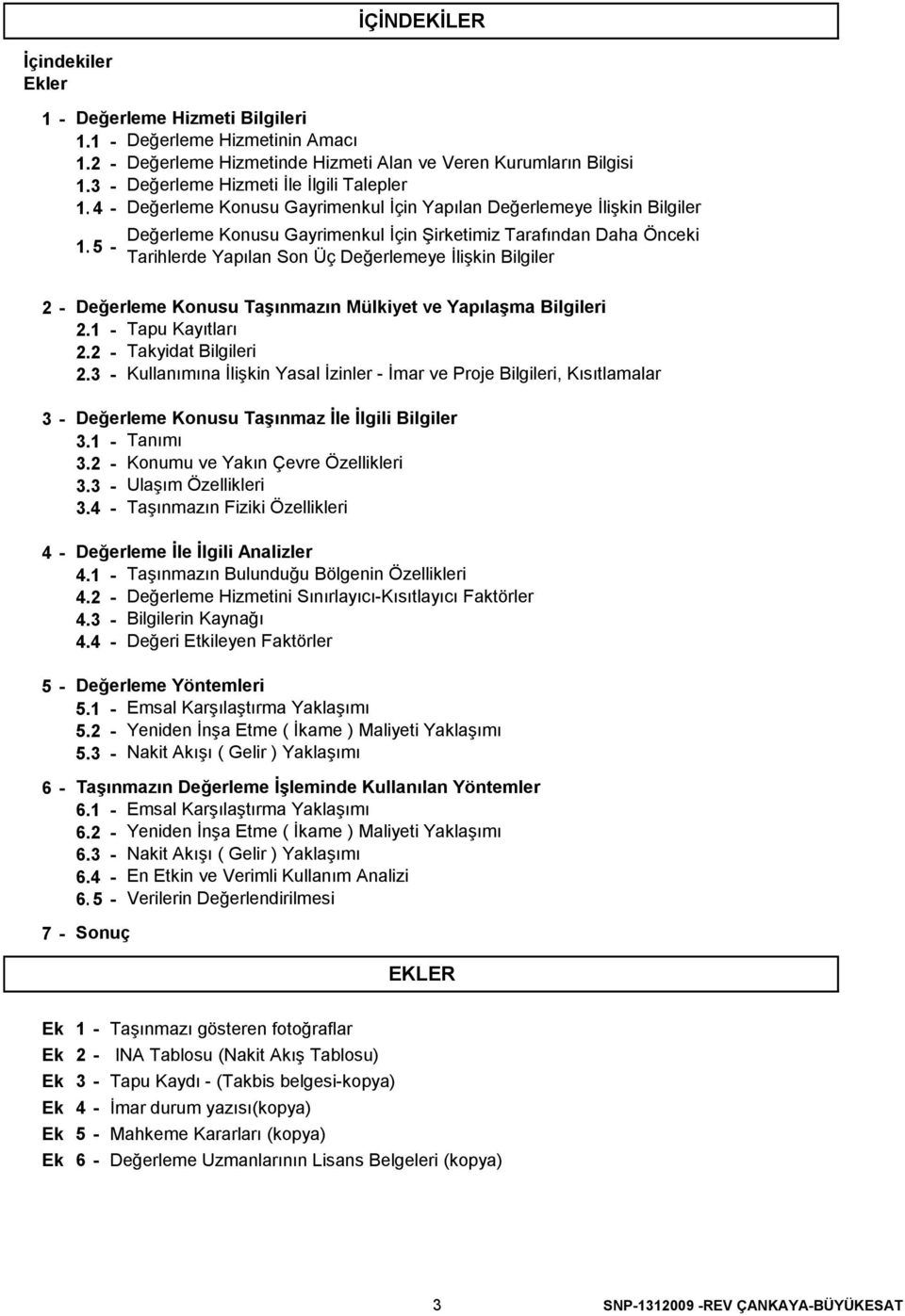 2 - Takyidat Bilgileri 2.3 - Kullanımına İlişkin Yasal İzinler - İmar ve Proje Bilgileri, Kısıtlamalar Değerleme Konusu Taşınmaz İle İlgili Bilgiler 3.1 - Tanımı 3.