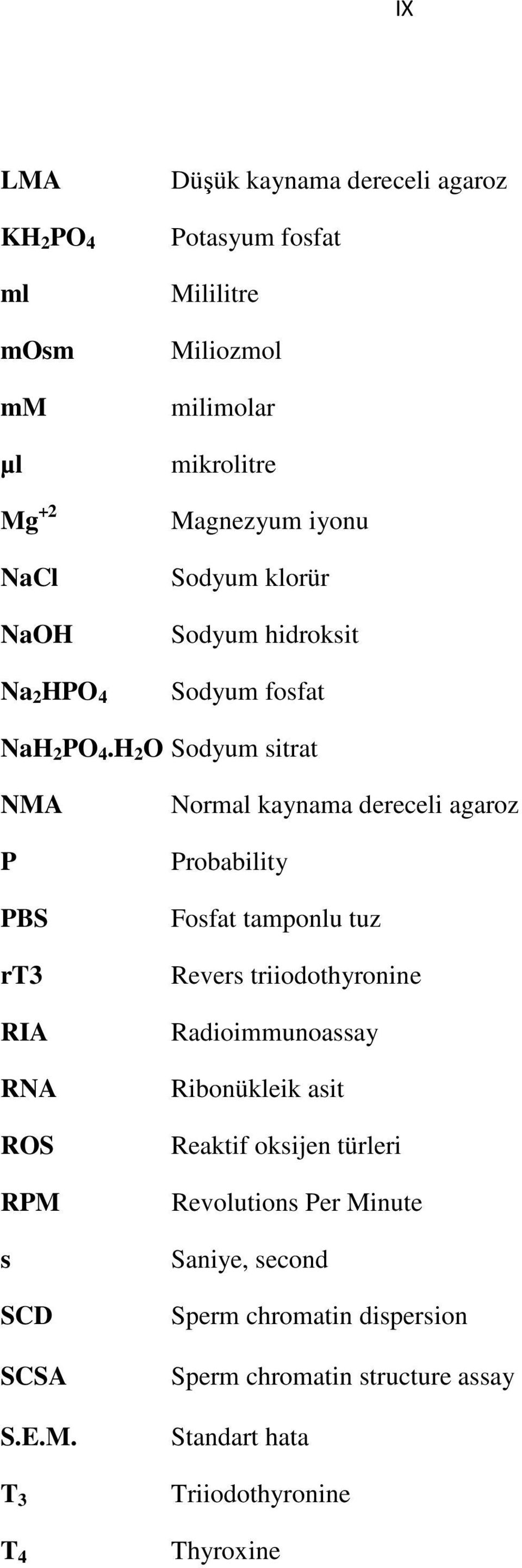 3 T 4 Normal kaynama dereceli agaroz Probability Fosfat tamponlu tuz Revers triiodothyronine Radioimmunoassay Ribonükleik asit Reaktif oksijen