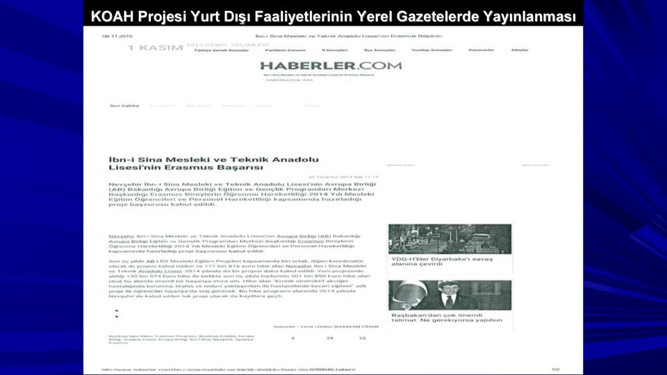 Faaliyetlerinin