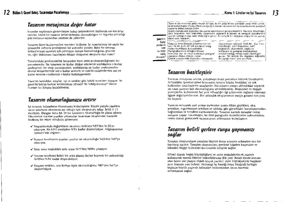 iy~ lasarlanmışbir sayfa bir iyimserlik rubuyla profesyonel bir atmosfcr yaratır, Kötü bir tasanın kc'l1rnelerinizi sunmak iç1n yeterince zaman harc;:ımadıgmızıgösterir.