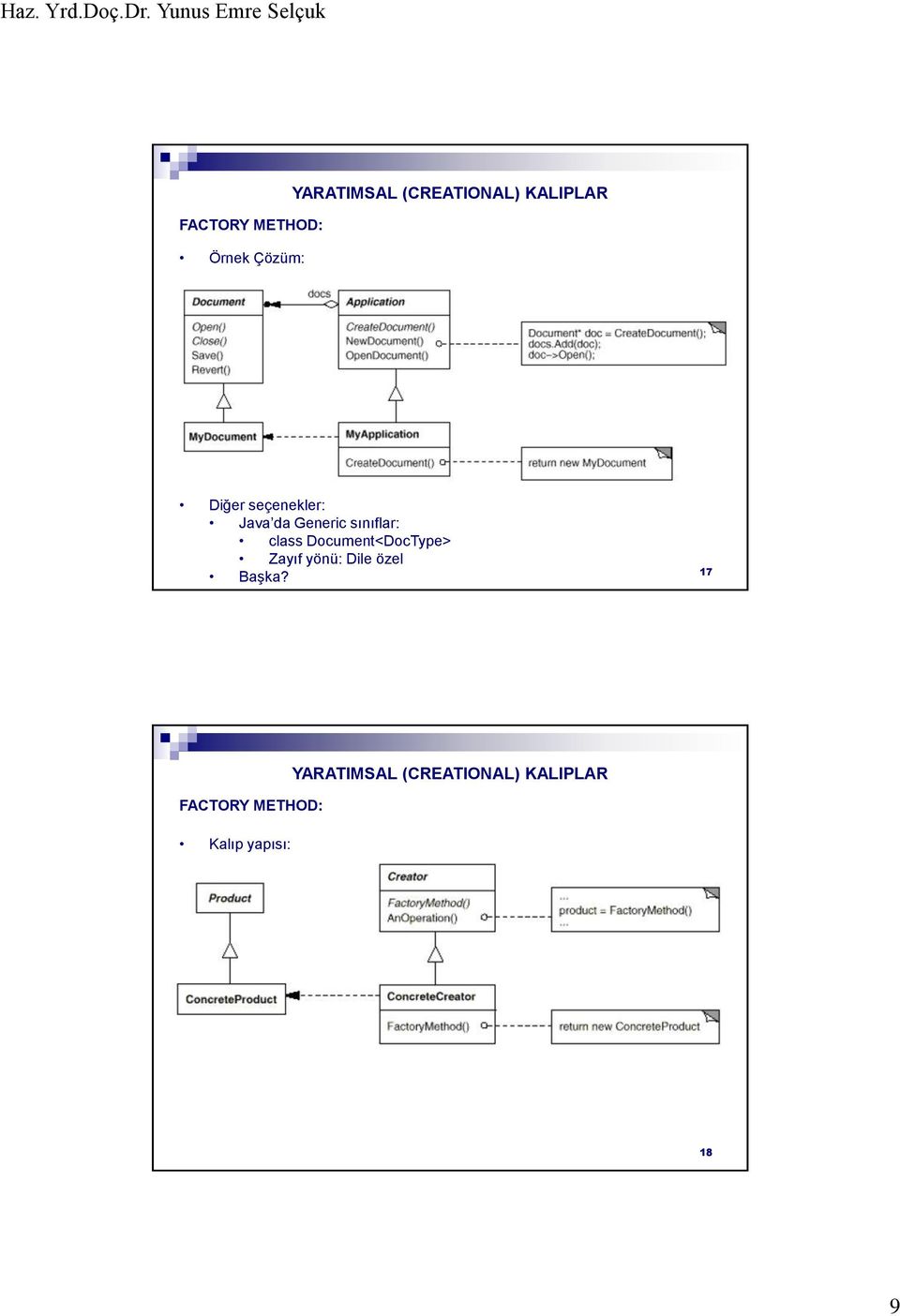 class Document<DocType> Zayıf yönü: Dile