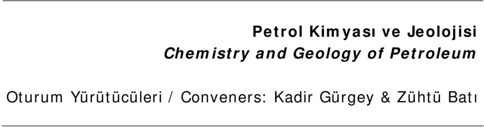 Petroleum Oturum Yürütücüleri