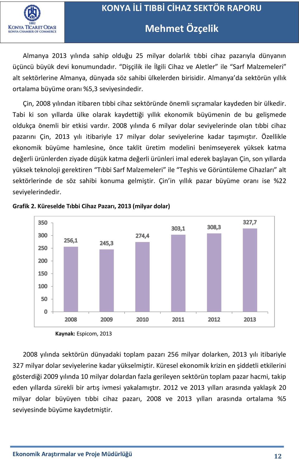 Çin, 2008 yılından itibaren tıbbi cihaz sektöründe önemli sıçramalar kaydeden bir ülkedir.