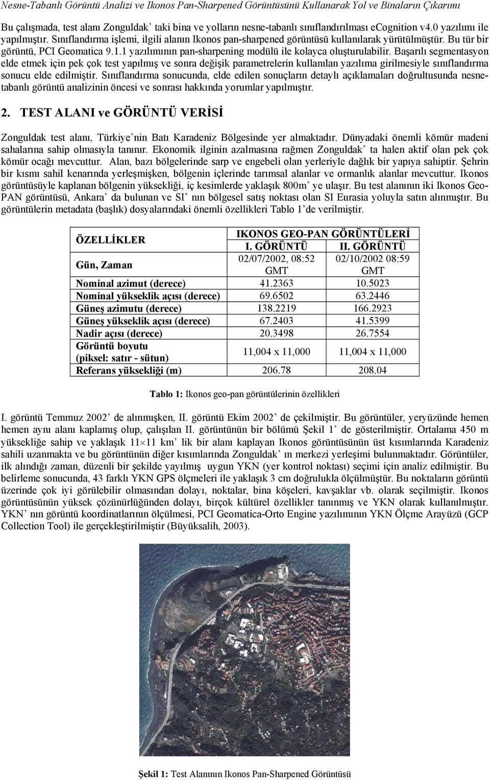 1 yazılımının pan-sharpening modülü ile kolayca oluşturulabilir.