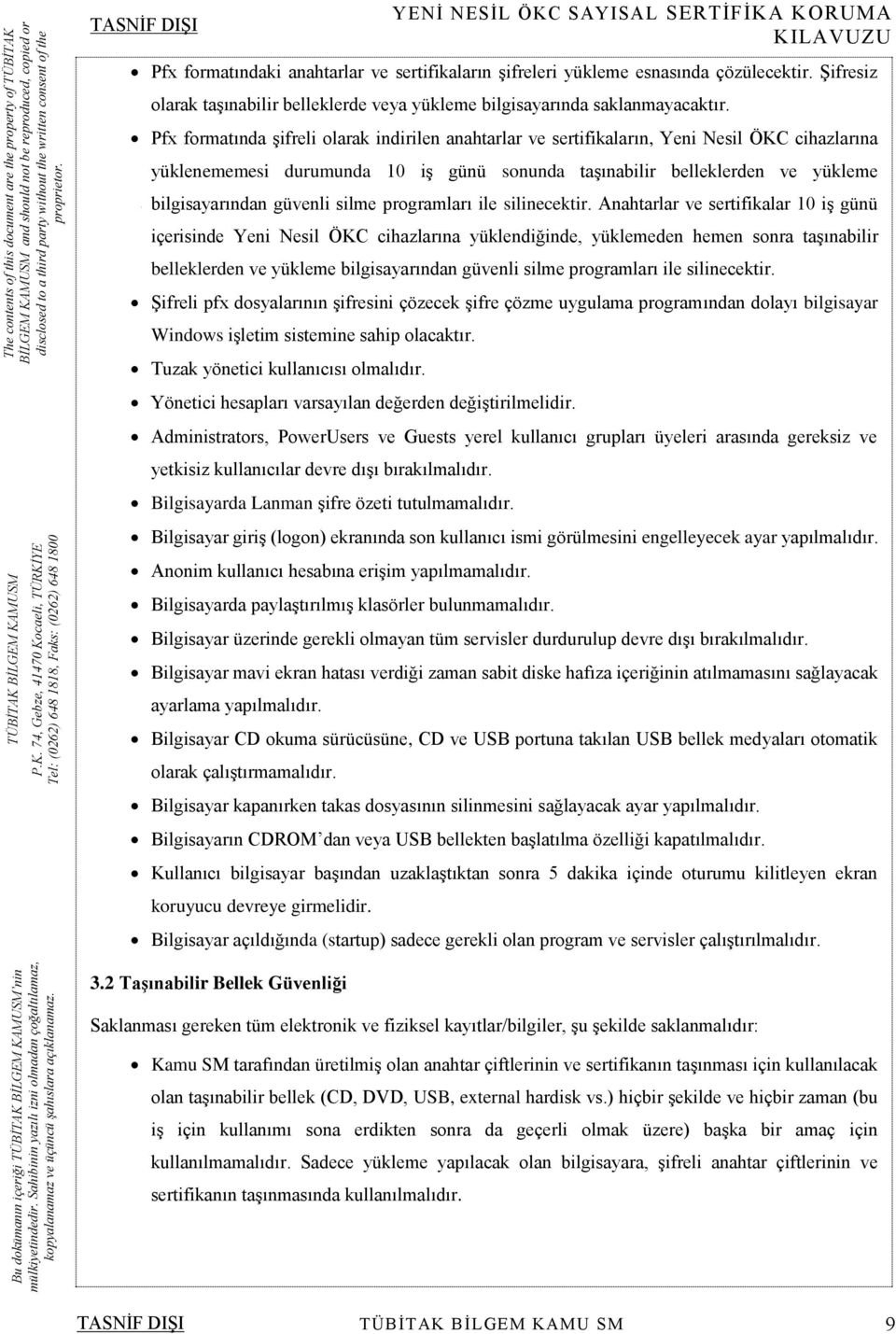 silme programları ile silinecektir.