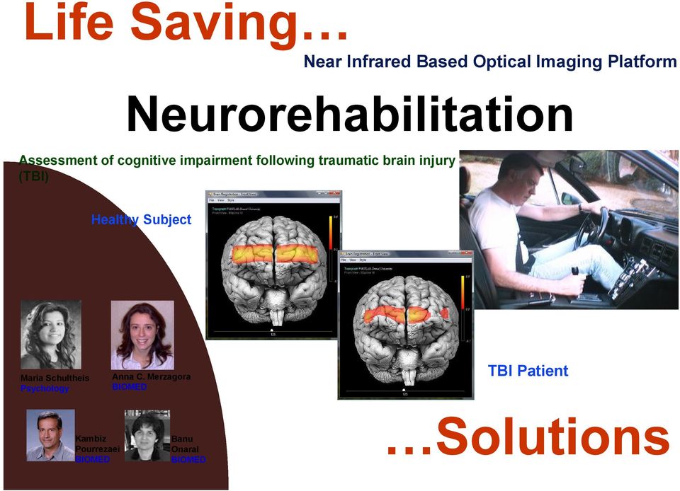 traumatic brain injury (TBI) Healthy Subject Maria Schultheis