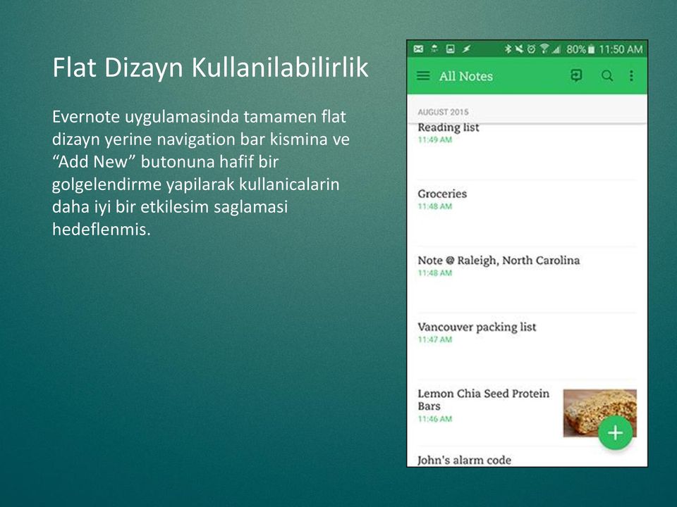 Add New butonuna hafif bir golgelendirme yapilarak