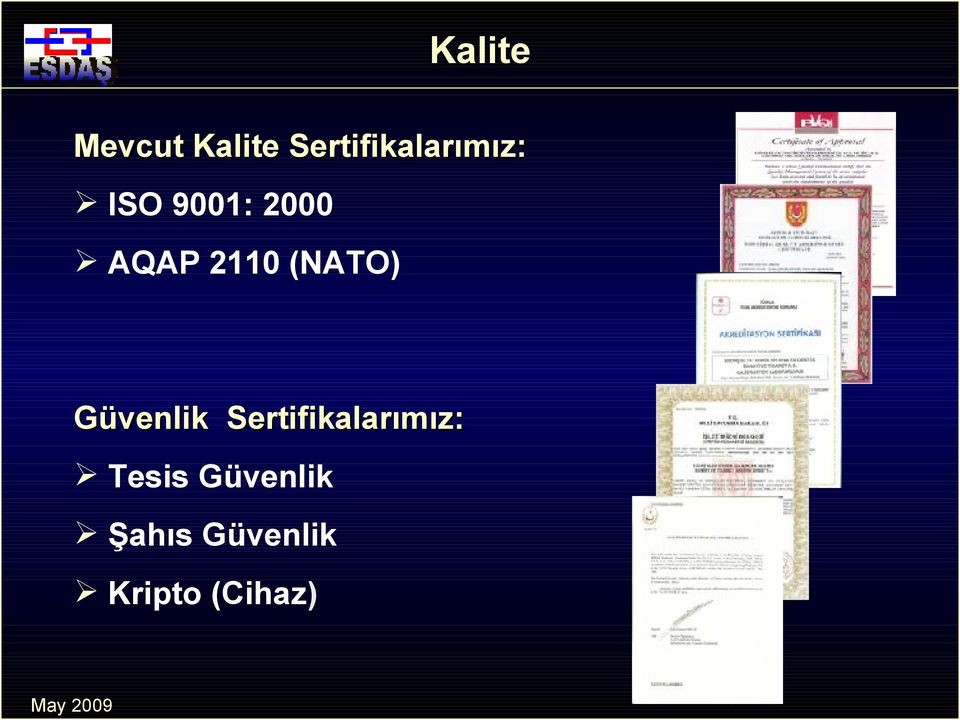 AQAP 2110 (NATO) Güvenlik