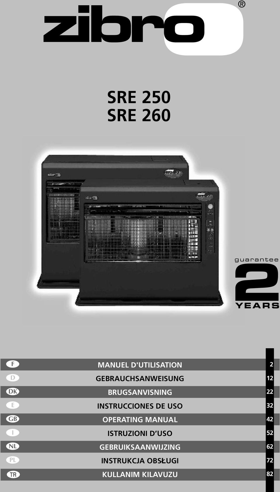 DE USO OPERATING MANUAL ISUZIONI D USO