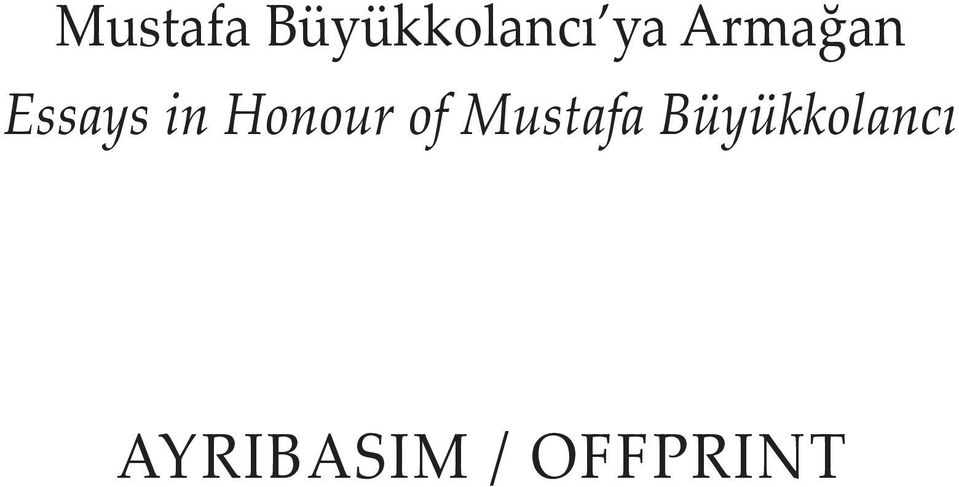 Honour of Mustafa