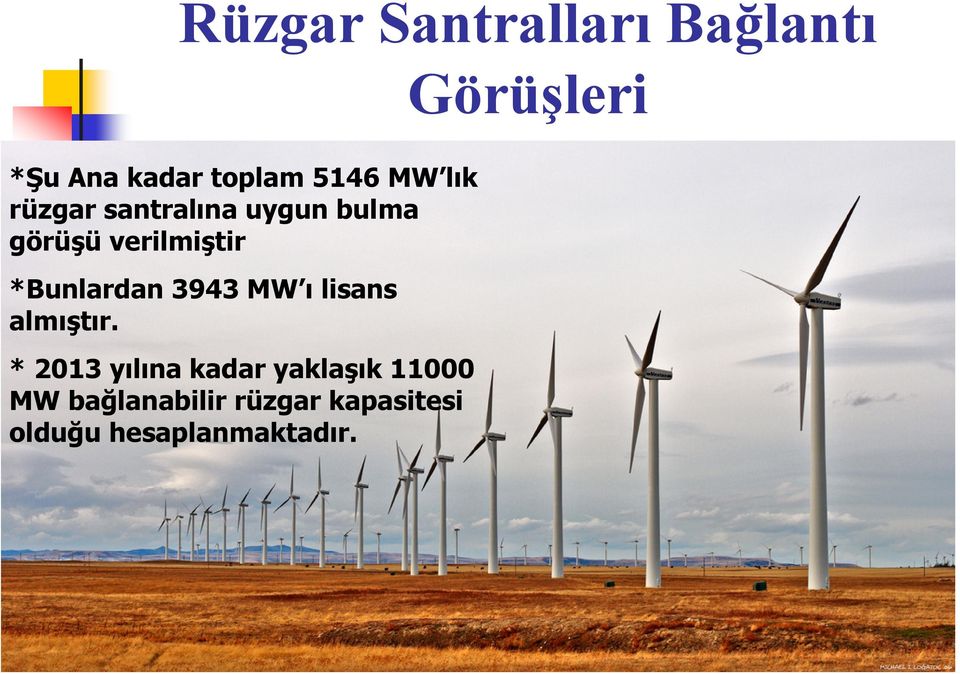 *Bunlardan 3943 MW ı lisans almıştır.