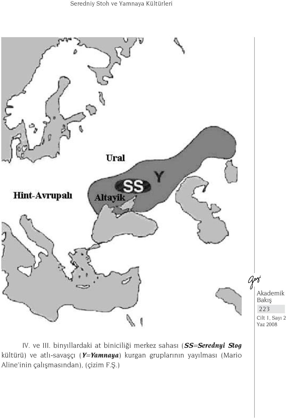 (SS=Serednyi Stog kültürü) ve atlı-savaşçı