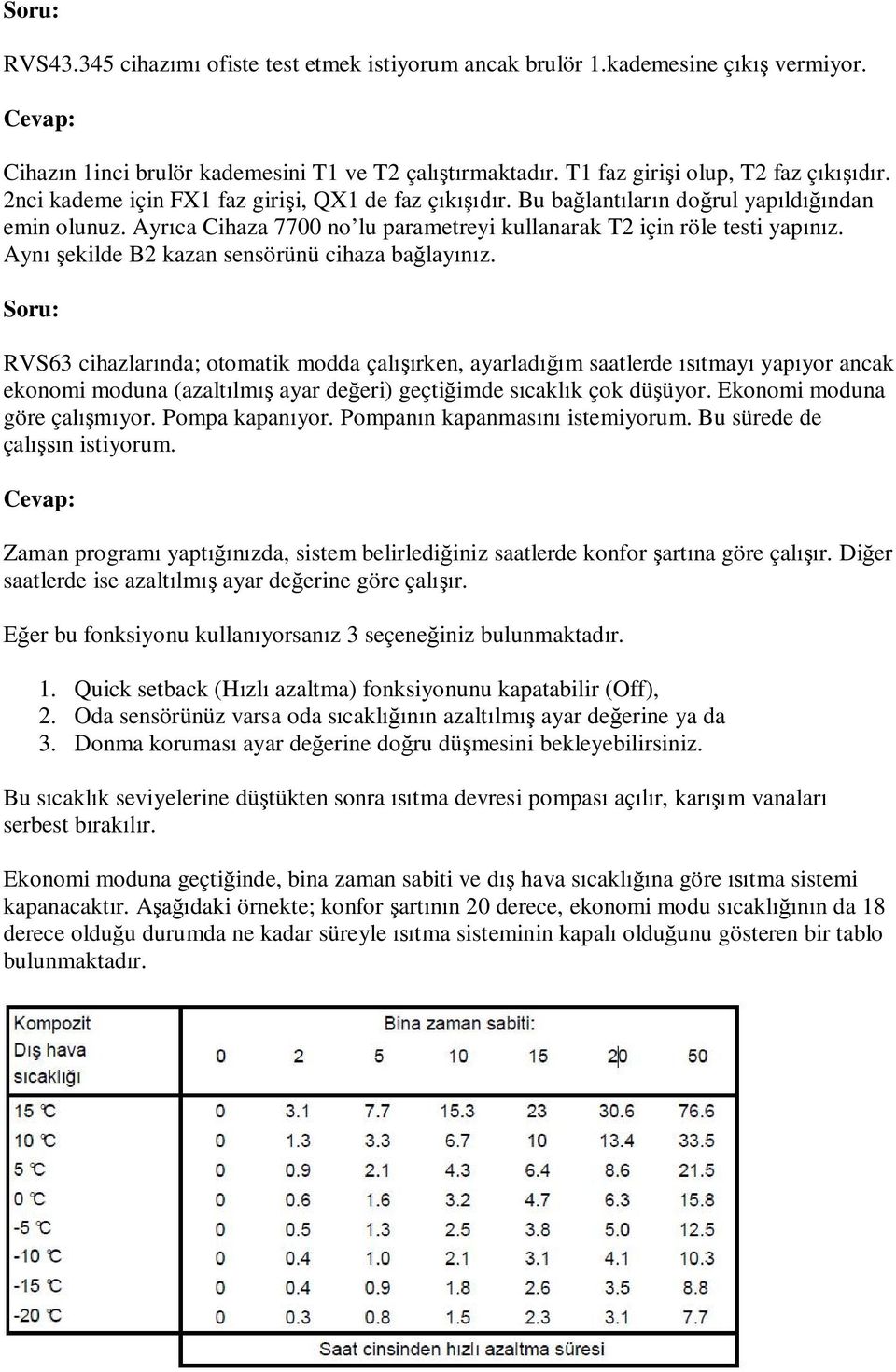 Aynı şekilde B2 kazan sensörünü cihaza bağlayınız.