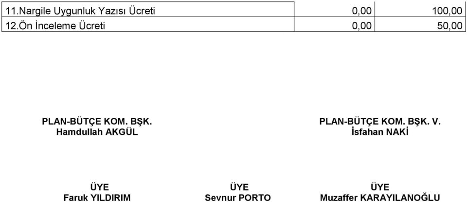 Hamdullah AKGÜL PLAN-BÜTÇE KOM. BŞK. V.