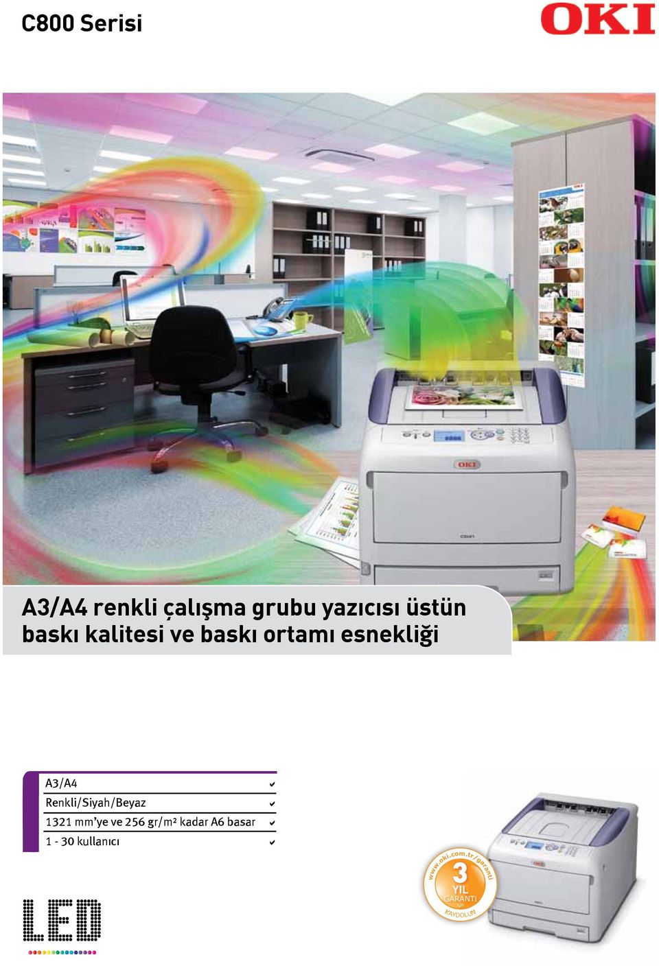 yazıcısı üstün baskı kalitesi ve baskı ortamı esnekliği