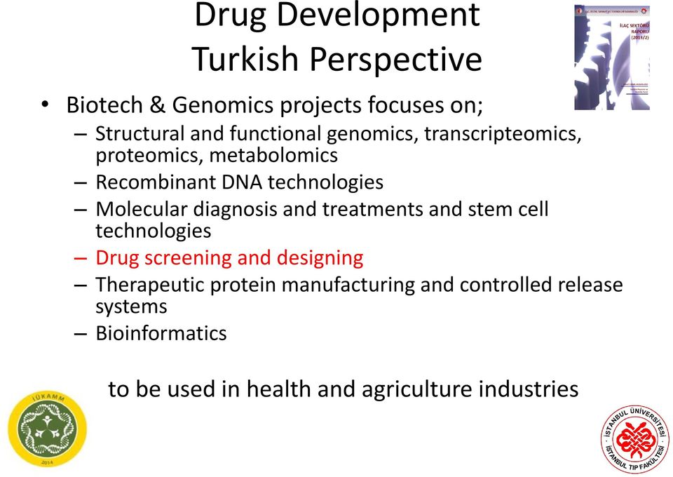 Molecular diagnosis and treatments and stem cell technologies Drug screening and designing
