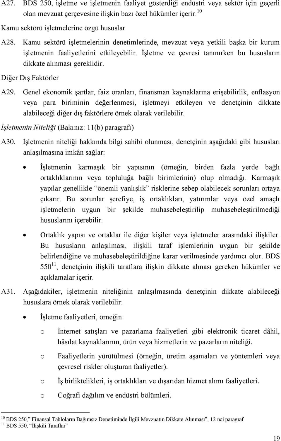 Diğer Dış Faktörler A29.