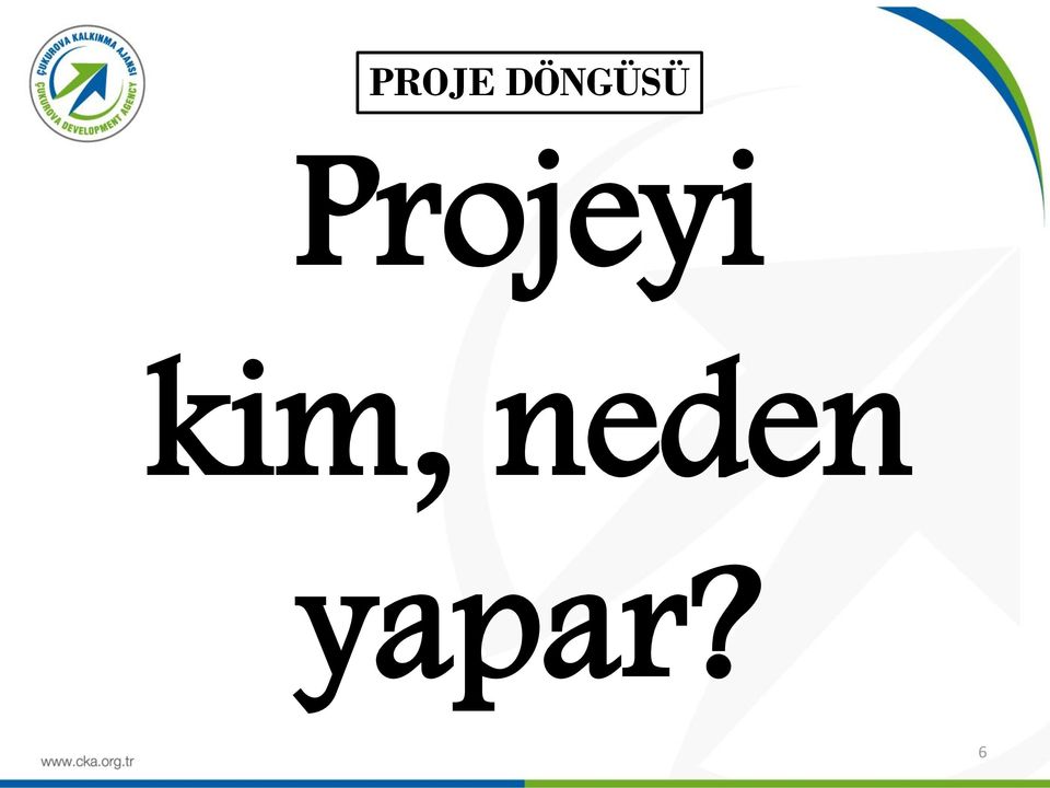 Projeyi