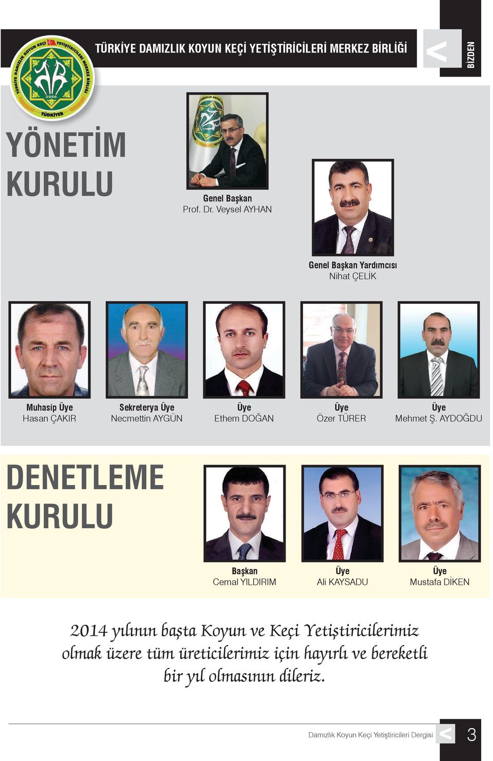 DOĞAN Üye Özer TÜRER Üye Mehmet Ş.