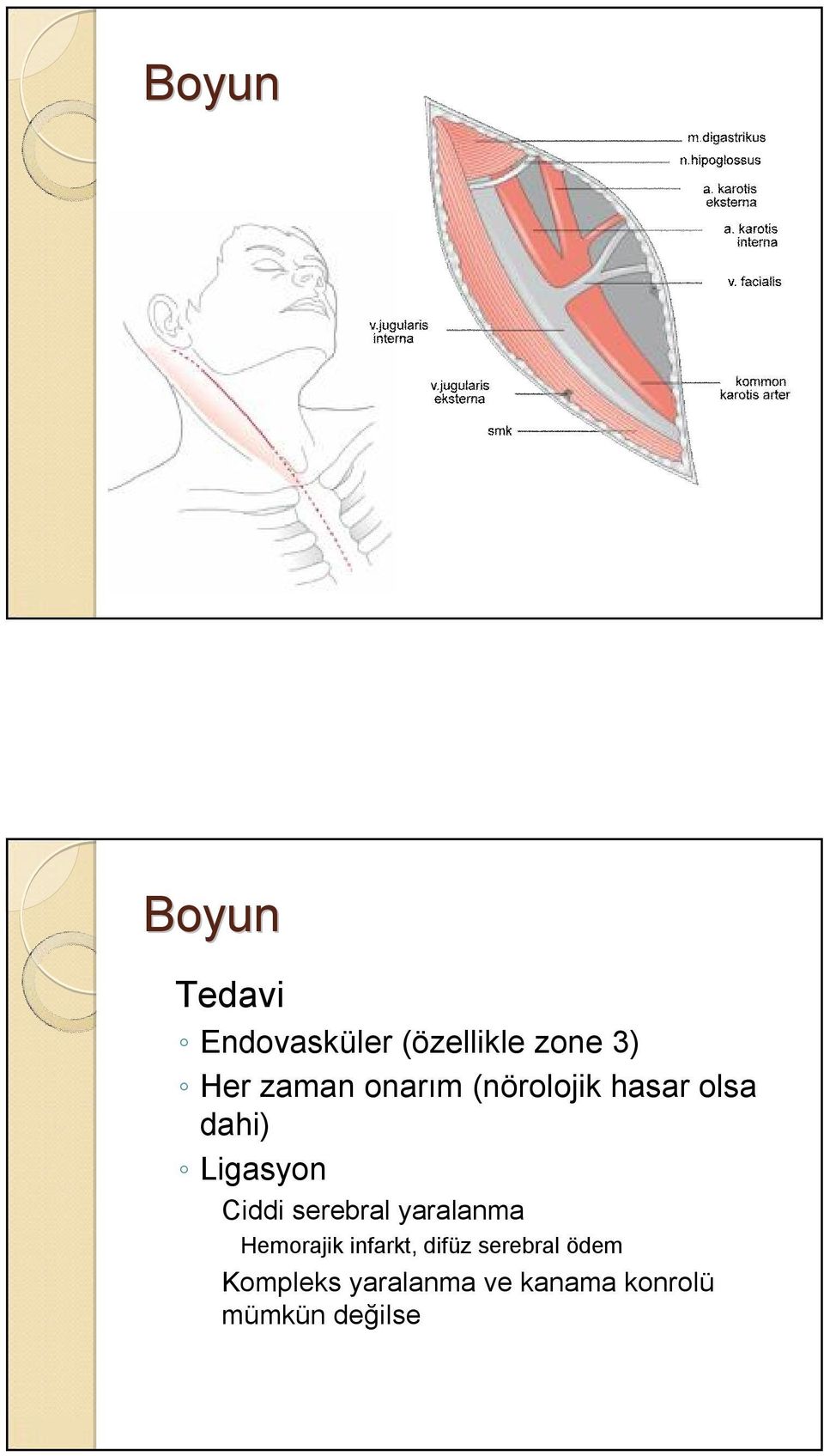 Ciddi serebral yaralanma Hemorajik infarkt, difüz