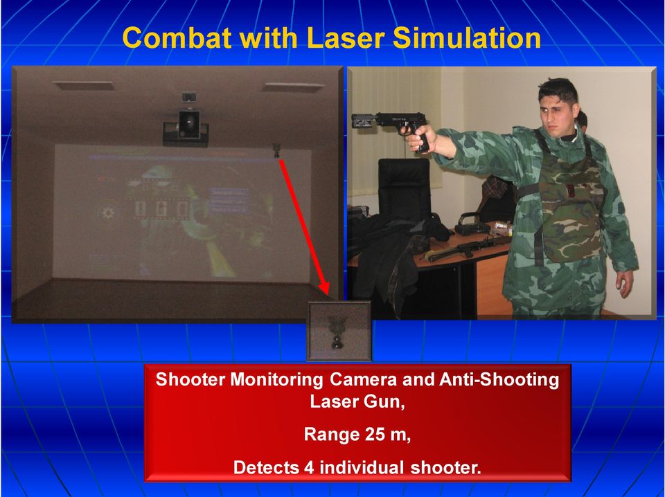 Anti-Shooting Laser Gun, Range