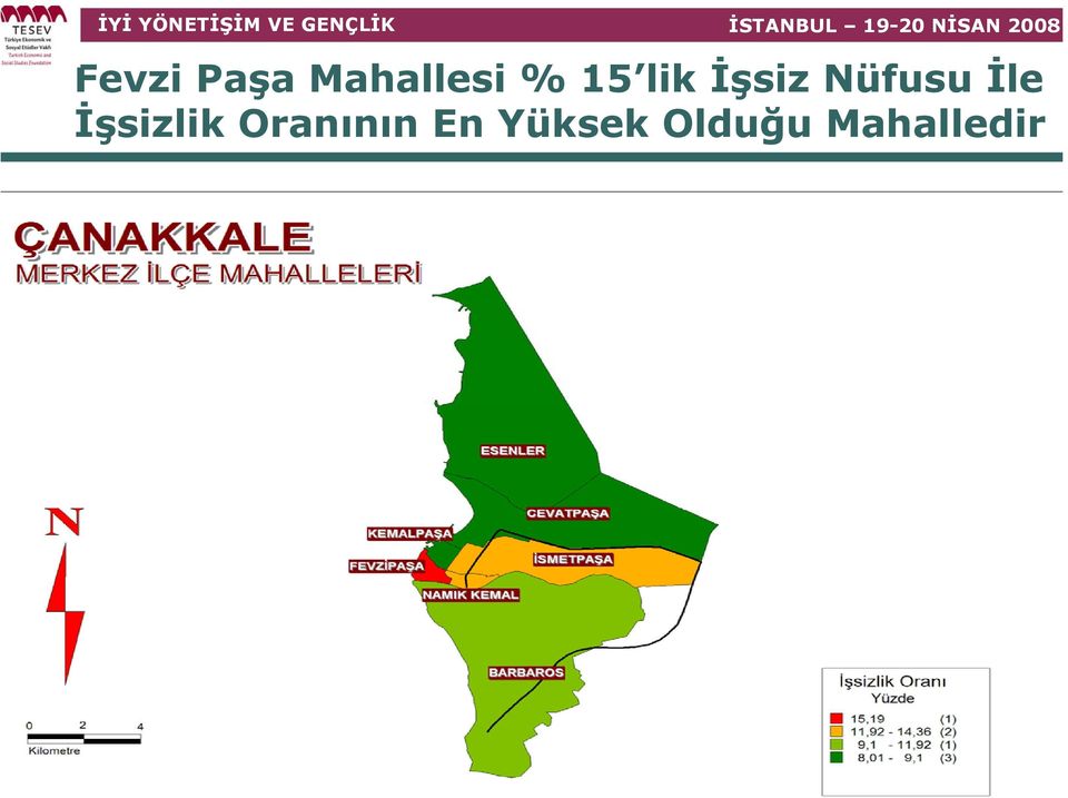 İle İşsizlik Oranının