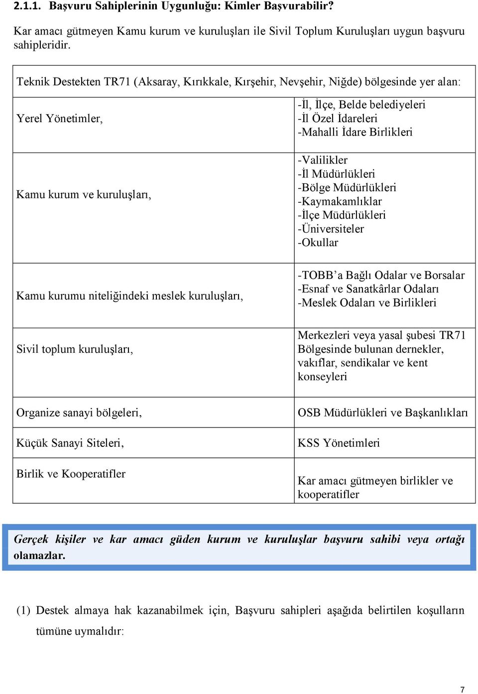 kuruluşları, -İl, İlçe, Belde belediyeleri -İl Özel İdareleri -Mahalli İdare Birlikleri -Valilikler -İl Müdürlükleri -Bölge Müdürlükleri -Kaymakamlıklar -İlçe Müdürlükleri -Üniversiteler -Okullar