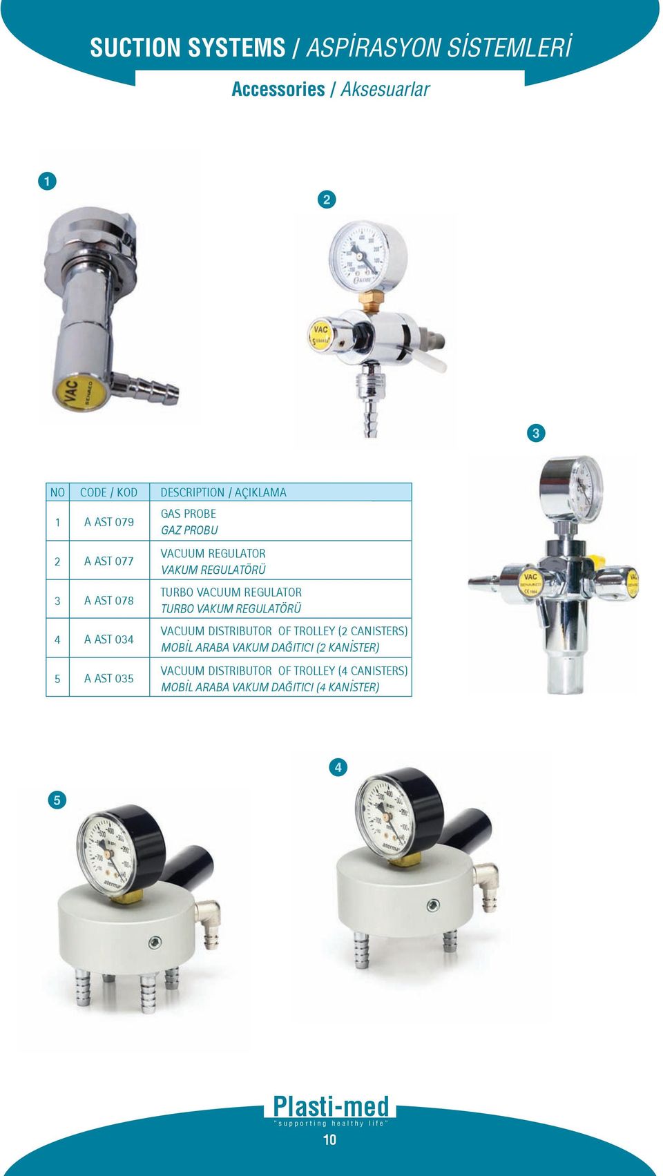 REGULATOR TURBO VAKUM REGULATÖRÜ VACUUM DISTRIBUTOR OF TROLLEY ( CANISTERS) MOB L ARABA VAKUM