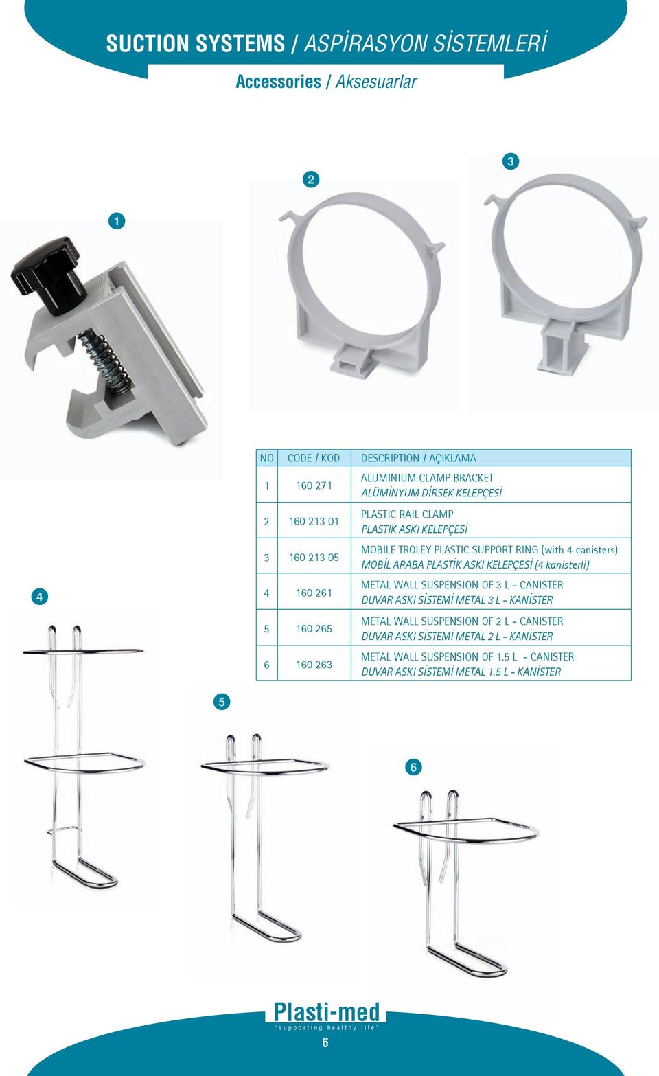 kanisterli) 60 6 METAL WALL SUSPENSION OF L - CANISTER DUVAR ASKI S STEM METAL L - KAN STER 5 60 65 METAL WALL SUSPENSION OF L -