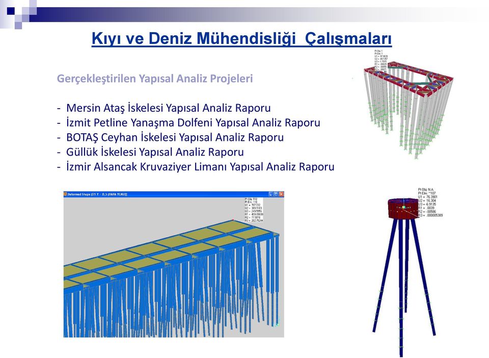 Yapısal Analiz Raporu - BOTAŞ Ceyhan İskelesi Yapısal Analiz Raporu - Güllük