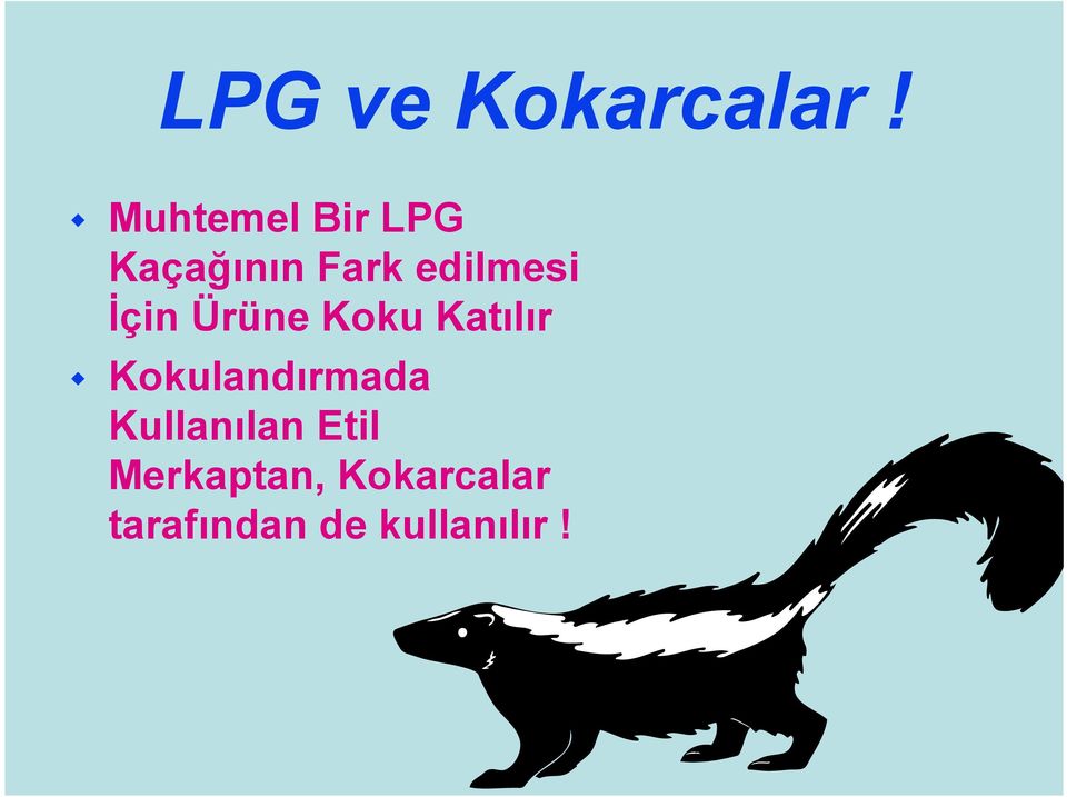 İçin Ürüne Koku Katılır Kokulandırmada