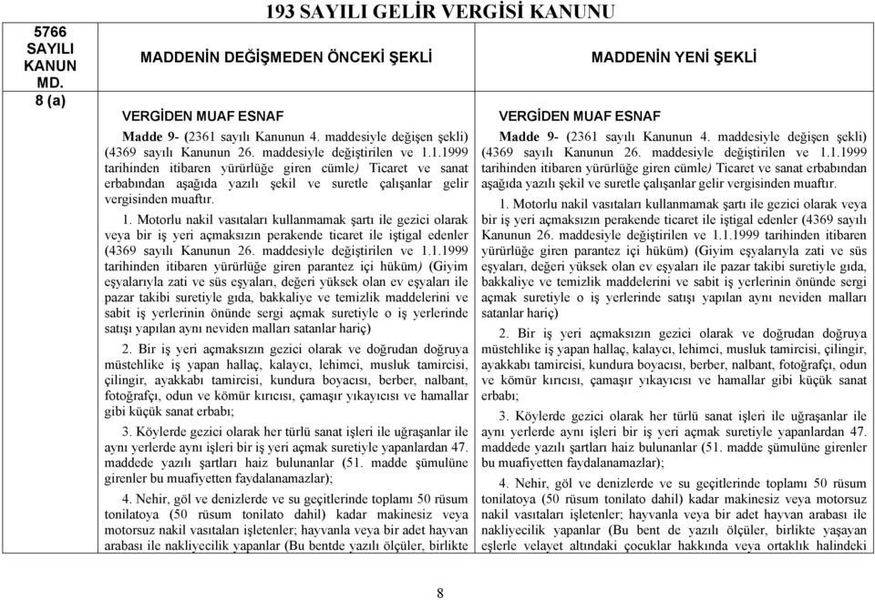 maddesiyle değiştirilen ve 1.