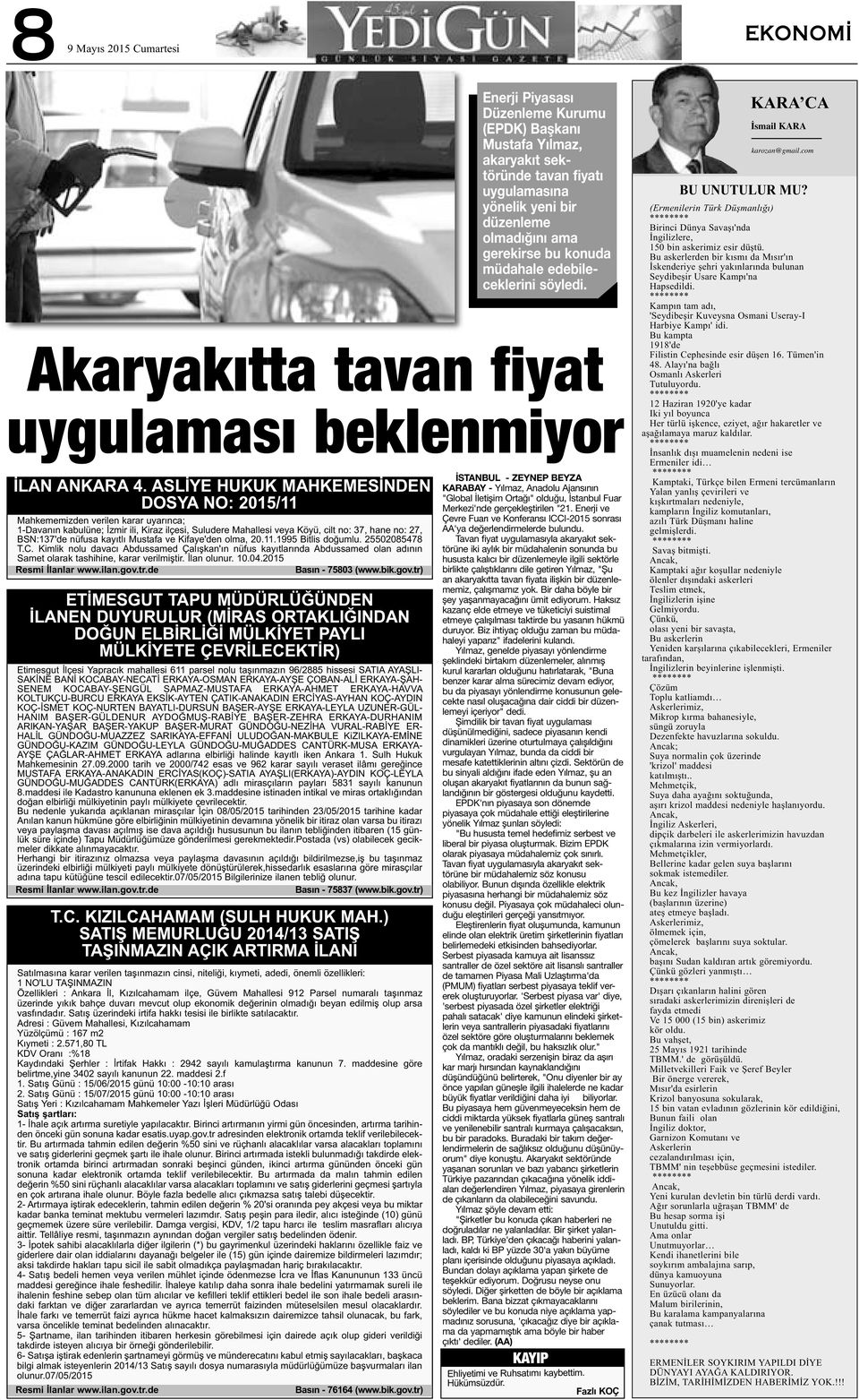 nüfusa kayıtlı Mustafa ve Kifaye'den olma, 20.11.1995 Bitlis doğumlu. 25502085478 T.C.