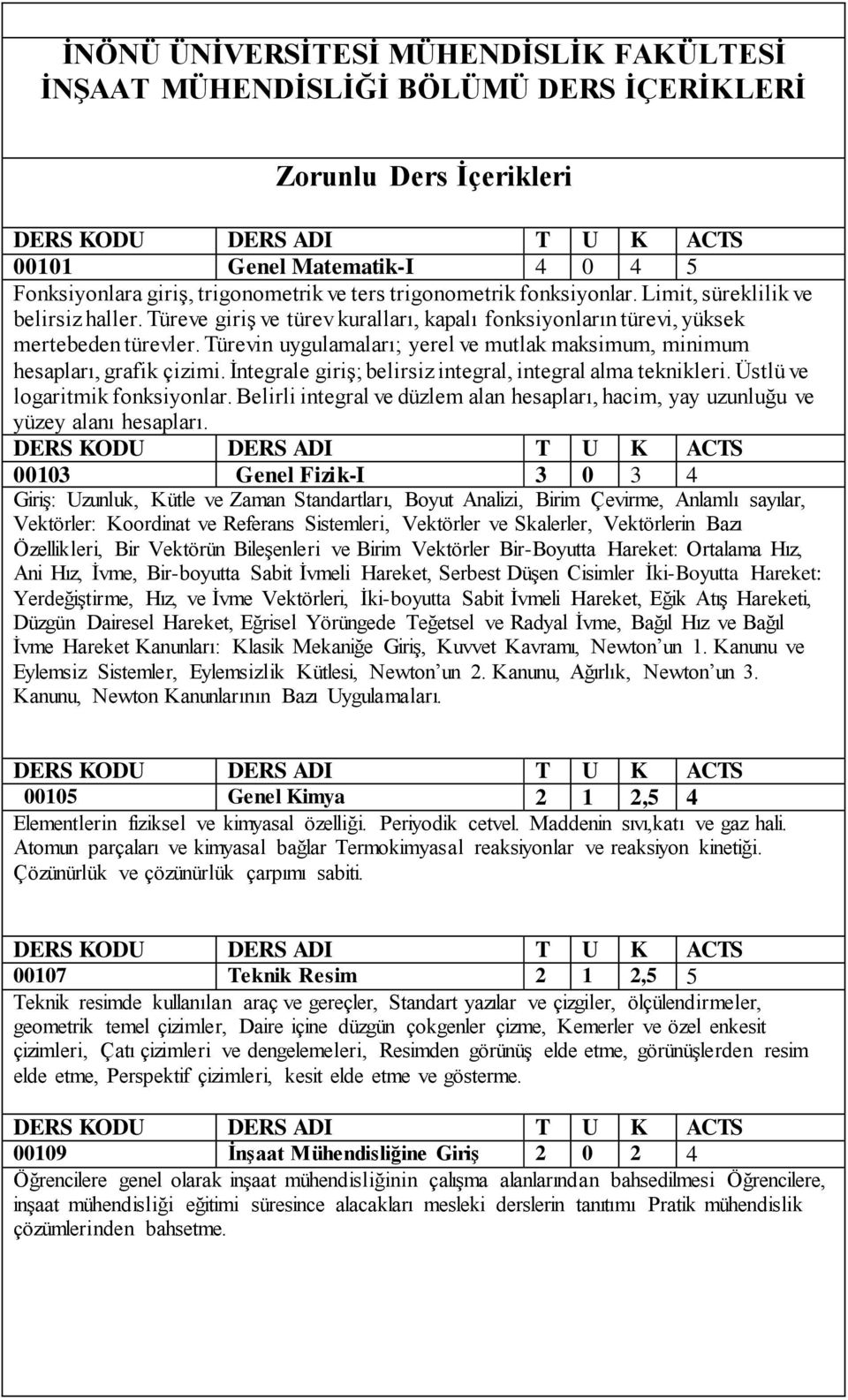 Türevin uygulamaları; yerel ve mutlak maksimum, minimum hesapları, grafik çizimi. İntegrale giriş; belirsiz integral, integral alma teknikleri. Üstlü ve logaritmik fonksiyonlar.