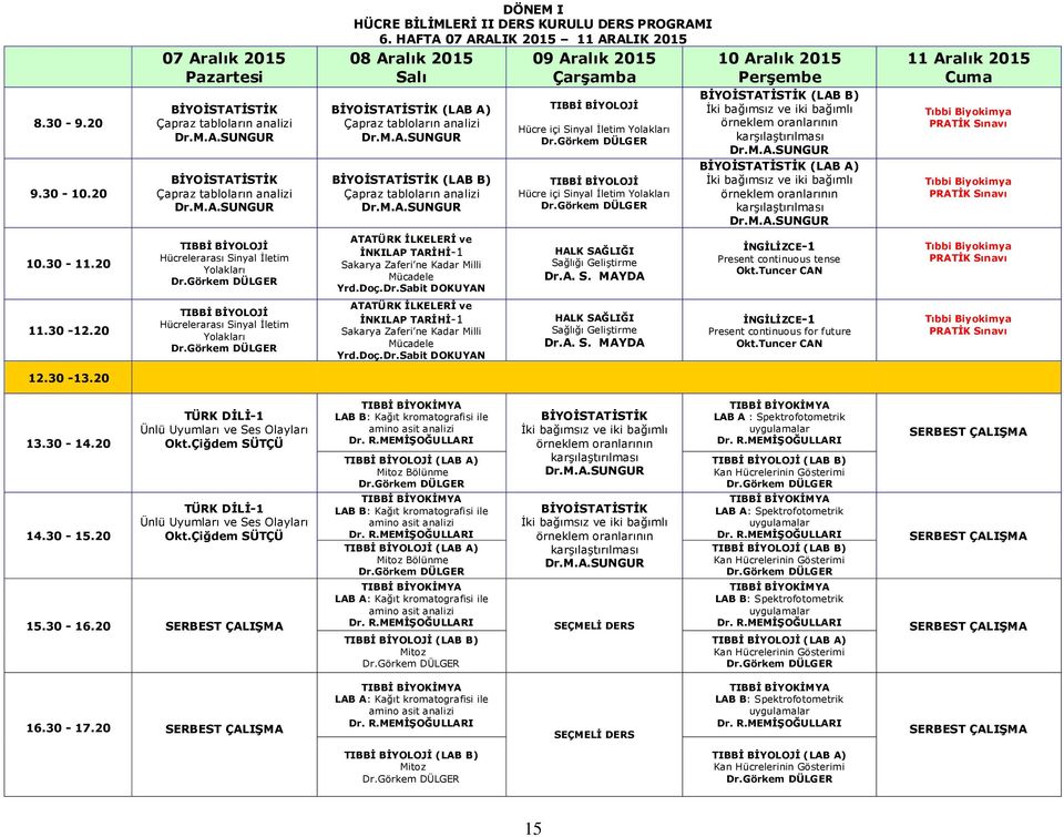 Yolakları 10 Aralık 2015 (LAB B) İki bağımsız ve iki bağımlı örneklem oranlarının karşılaştırılması (LAB A) İki bağımsız ve iki bağımlı örneklem oranlarının karşılaştırılması 11 Aralık 2015 Tıbbi