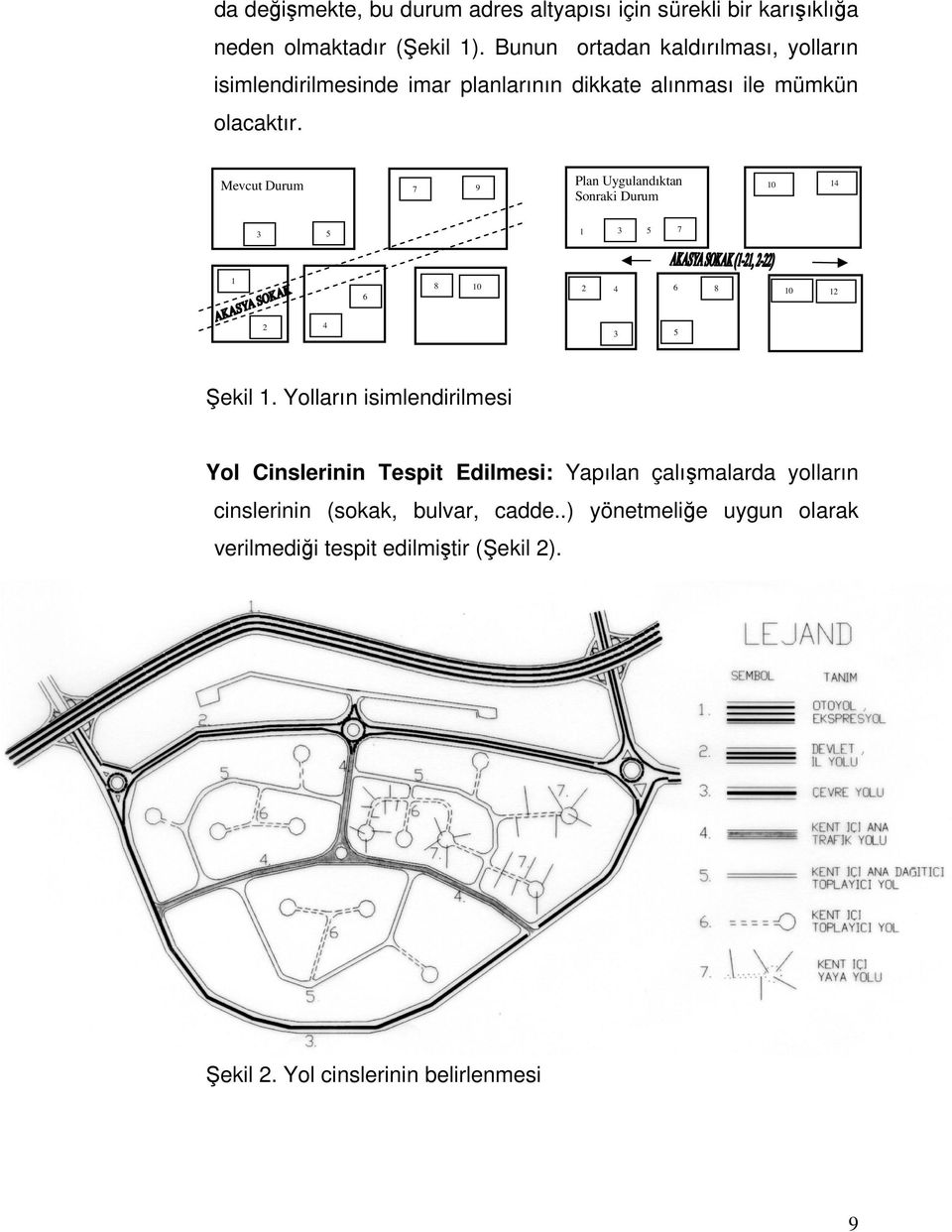 Mevcut Durum 7 9 Plan Uygulandıktan Sonraki Durum 10 14 3 5 1 3 5 7 1 6 8 10 2 4 6 8 10 12 2 4 3 5 Şekil 1.