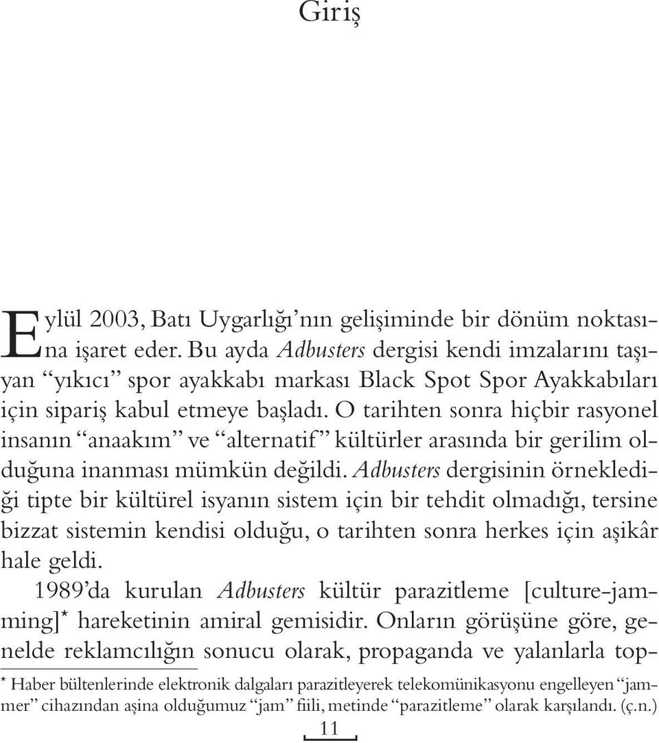 O tarihten sonra hiçbir rasyonel insanın anaakım ve alternatif kültürler arasında bir gerilim olduğuna inanması mümkün değildi.