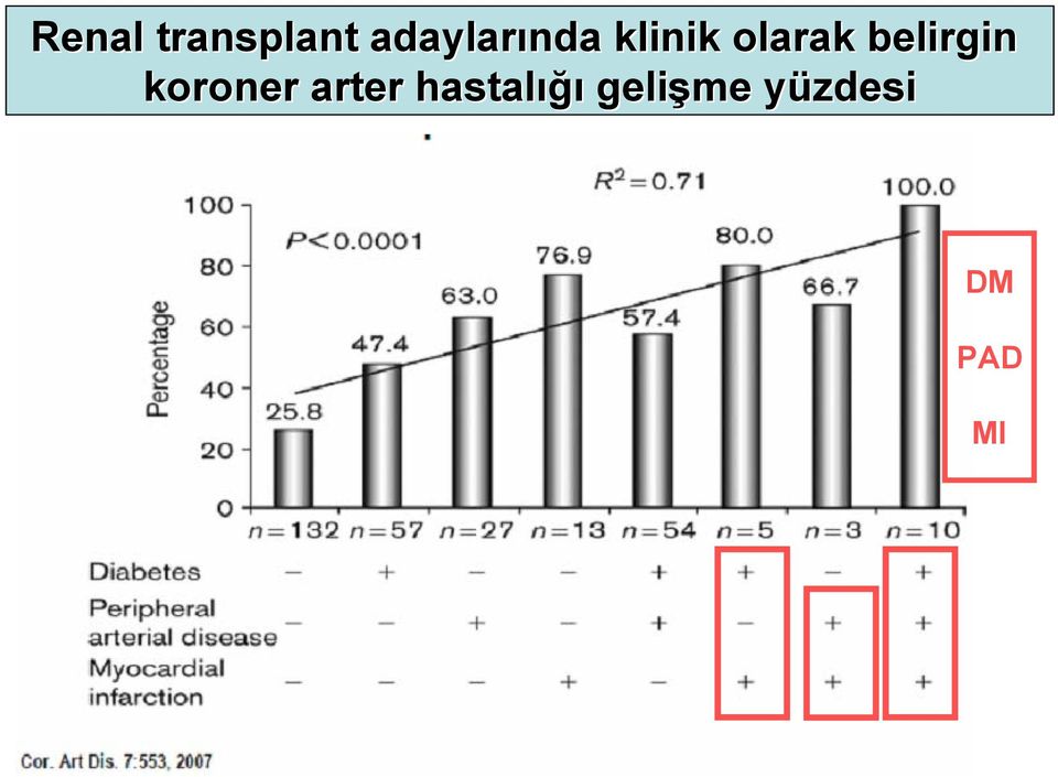 belirgin koroner arter