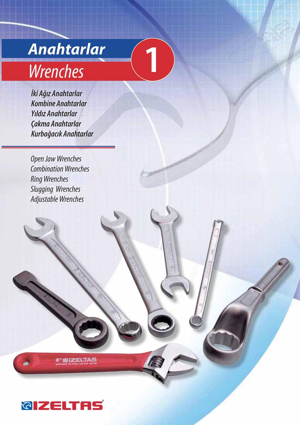 Kurbağacık Anahtarlar Open Jaw Wrenches