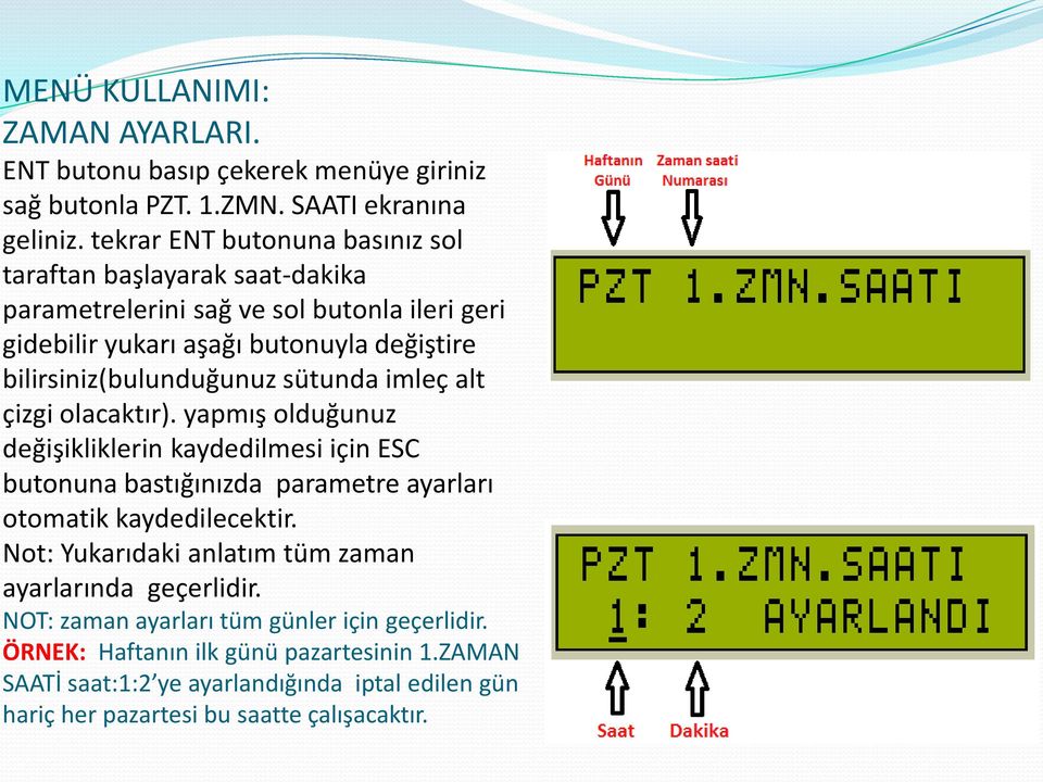 bilirsiniz(bulunduğunuz sütunda imleç alt çizgi olacaktır).