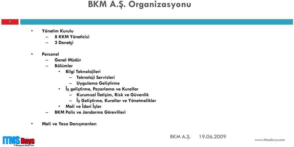 Pazarlama ve Kurallar Kurumsal İletişim, Risk ve Güvenlik İş Geliştirme, Kurallar ve