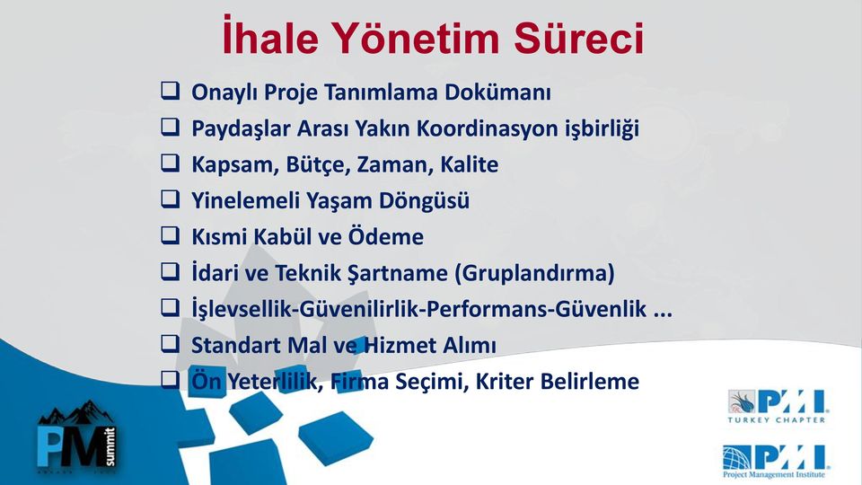 Kabül ve Ödeme İdari ve Teknik Şartname (Gruplandırma)