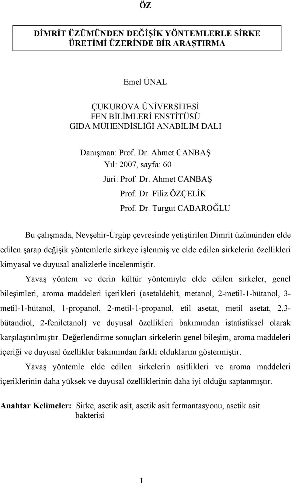 Ahmet CANBAŞ Prof. Dr.