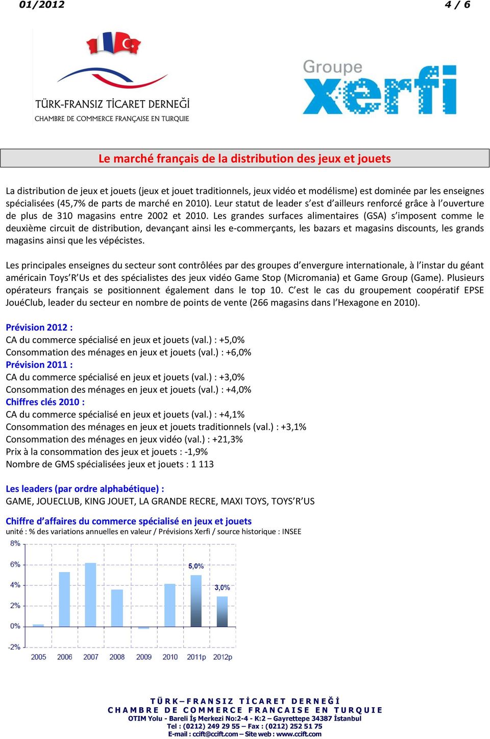 Les grandes surfaces alimentaires (GSA) s imposent comme le deuxième circuit de distribution, devançant ainsi les e-commerçants, les bazars et magasins discounts, les grands magasins ainsi que les