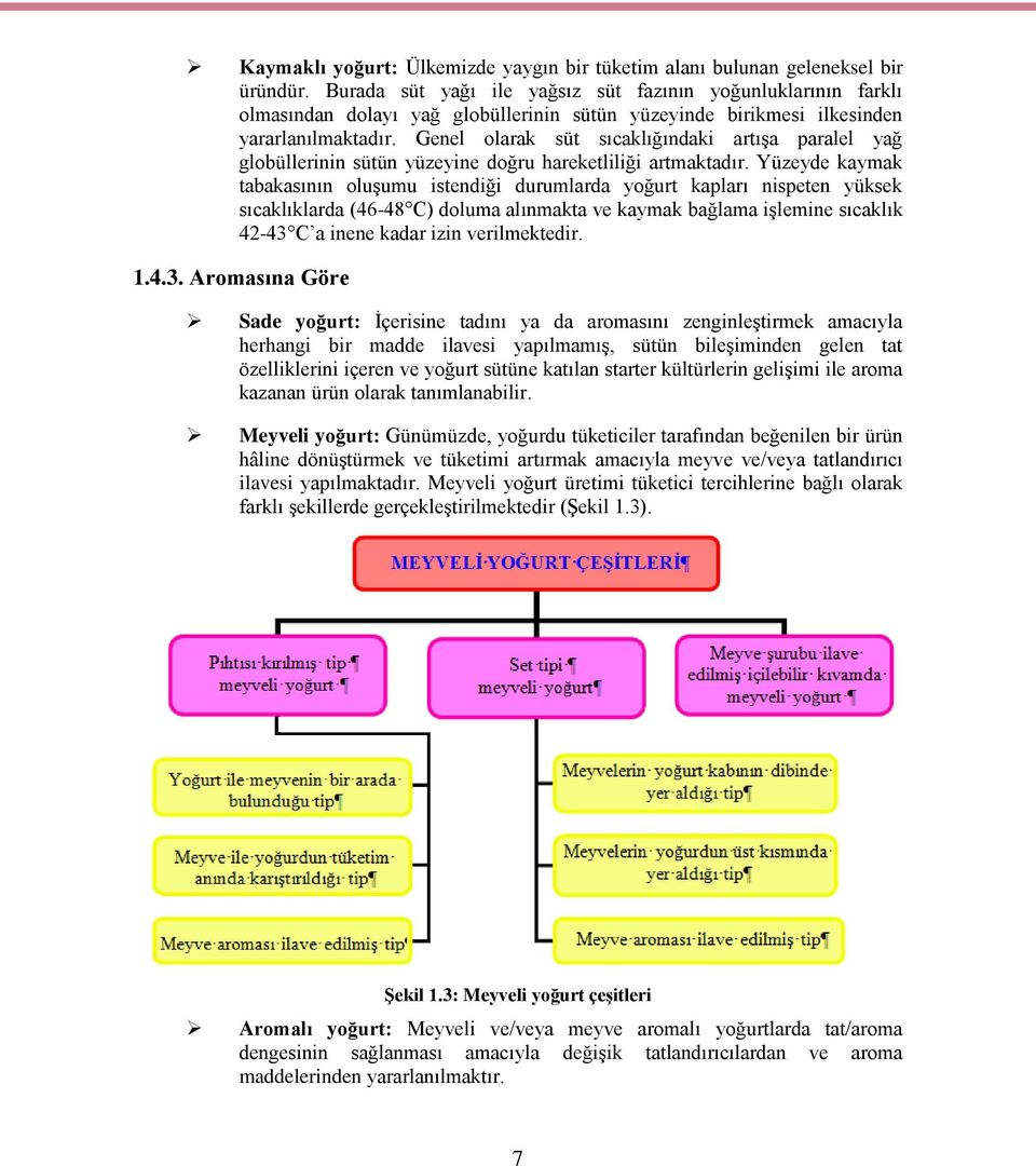 Genel olarak süt sıcaklığındaki artıģa paralel yağ globüllerinin sütün yüzeyine doğru hareketliliği artmaktadır.